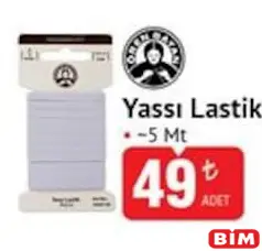 ÖREN BAYAN YASSI LASTİK 5 MT